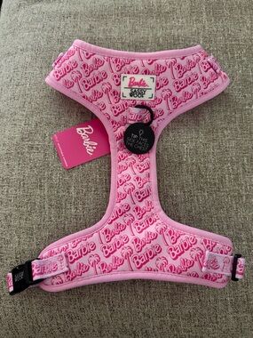 Barbie x Sassy Woof Pink Dog Harness - Stylish Comfort